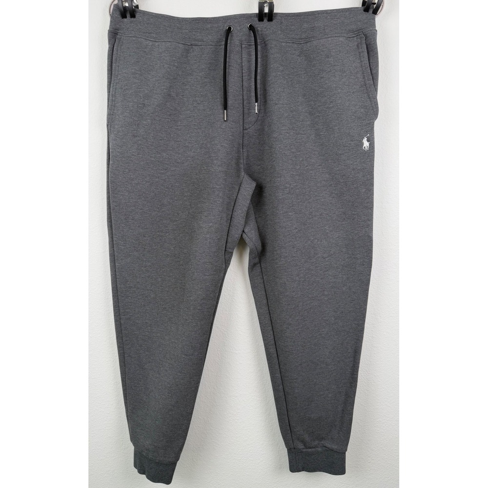 Polo Ralph Lauren Joggers Mens XXL Gray Excellent Casual Athleisure Sweatpants